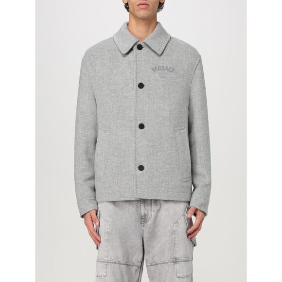 Versace Jacket Men Grey - Picture 1 of 4